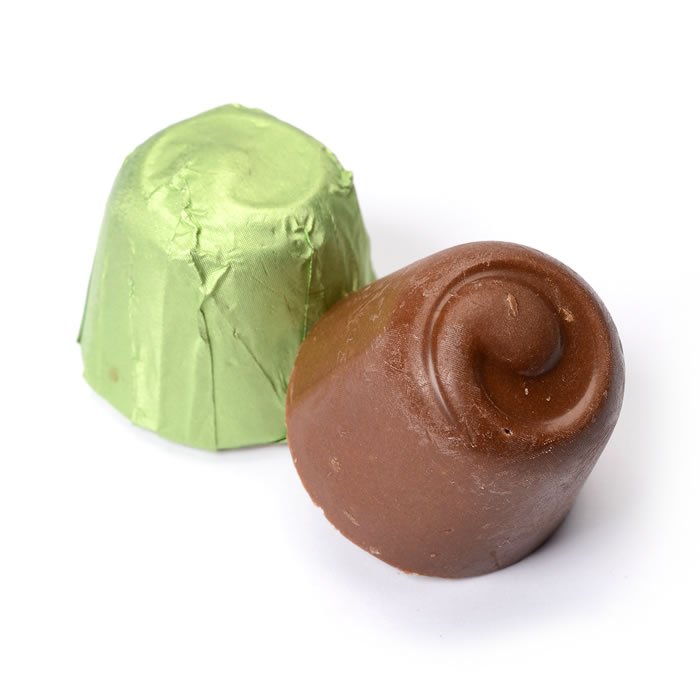 Milk Chocolate Almond Cream and Crushed Almonds